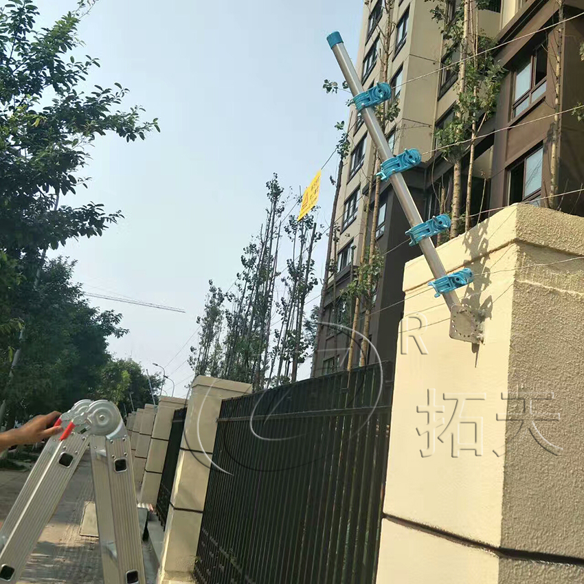 重庆昕晖61香缇时光小区电子围栏案例图