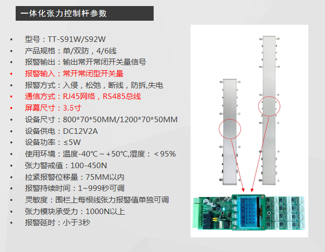 【新产品】一体化张力电子围栏系统控制杆优势