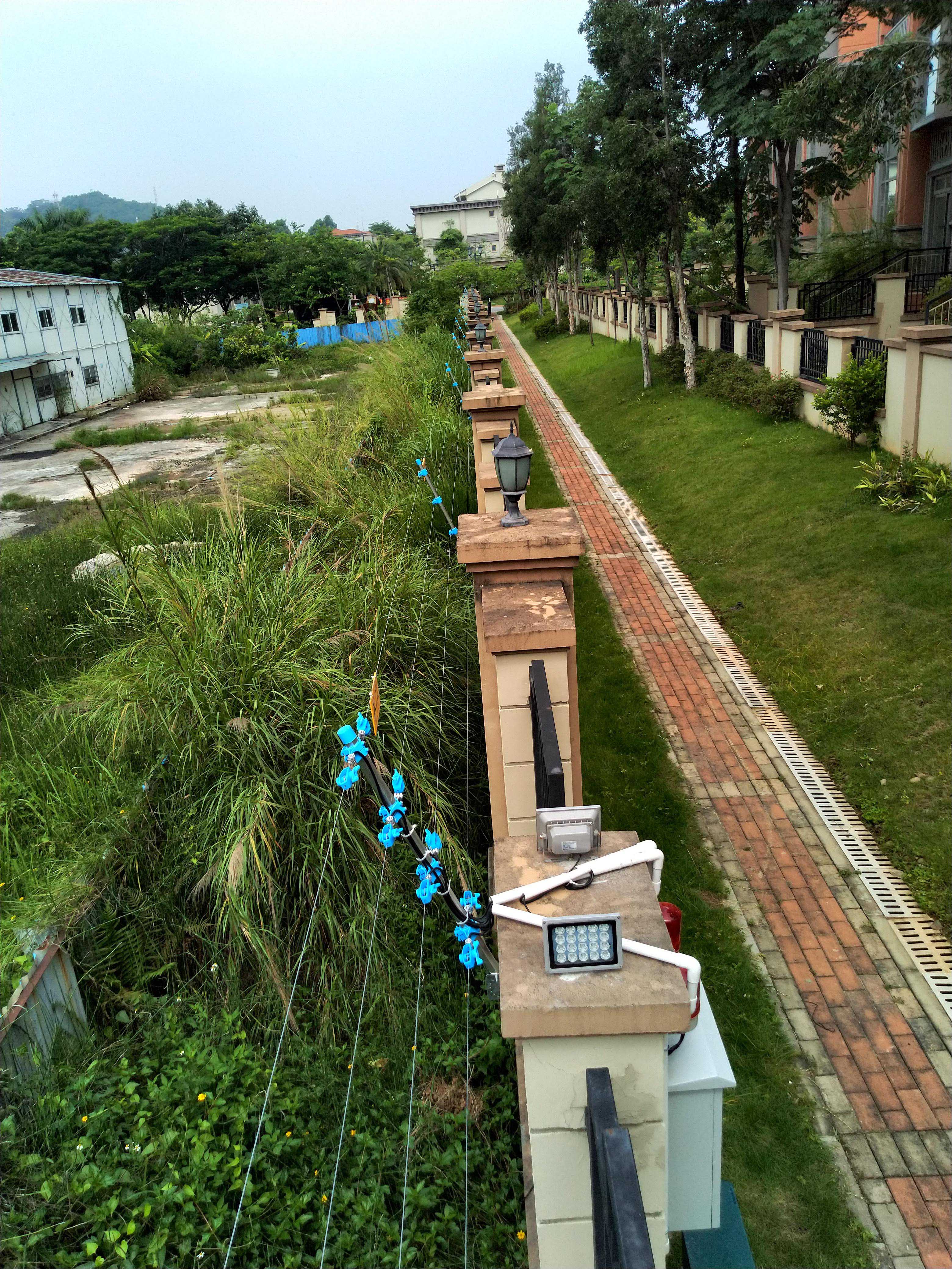 广州增城逸翠庄园电子围栏案例图