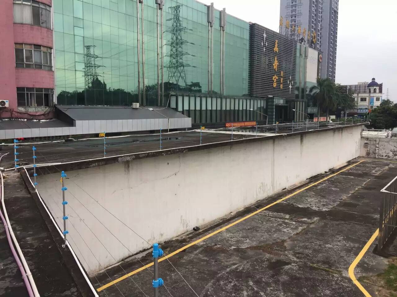 东莞厚街变电站电子围栏案例图片